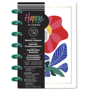 AGENDA MINI HAPPY PLANNER 2025 POP OF JOY 12 MESES                                                  