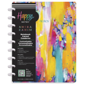NOTEBOOK CLASSIC HAPPY PLANNER BRIGHT & BRUSHY 60 HOJAS                                             