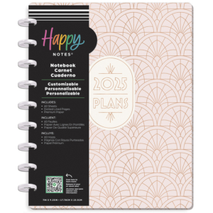 NOTEBOOK CLASSIC HAPPY PLANNER DELICATE DECO 60 HOJAS                                               