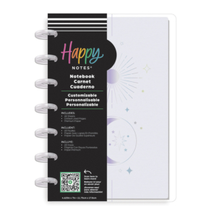 NOTEBOOK MINI HAPPY PLANNER SUN & STARS 60 HOJAS                                                    
