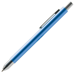 BOLÍGRAFO CAMPUS UNIVERSITY METÁLICO AZUL TINTA AZUL                                                