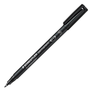 ROTULADOR PERMANENTE STAEDTLER LUMOCOLOR S NEGRO REF. 313