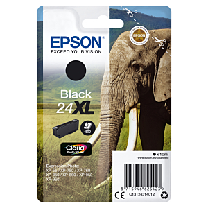 EPSON CLARIA PHOTO HD INK CARTUCHO NEGRO 24XL EXPRESSION PHOTO XP-760/950