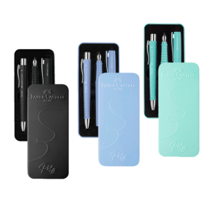 SET DE BOLÍGRAFO Y PLUMA ESTILOGRÁFICA FABER CASTELL POLY