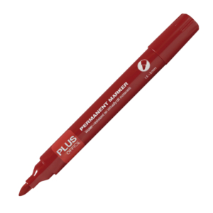 ROTULADOR PERMANENTE PLUS OFFICE PLUS MARKER 3 ROJO