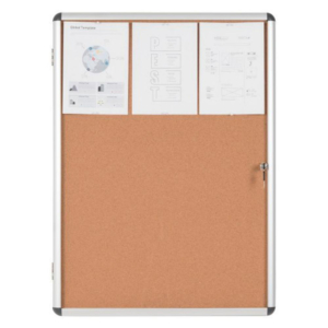 VITRINA CORCHO ENCLORE BI-OFFICE 9 HOJAS A4 720 X 981 X 35 MM                                       
