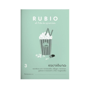 CUADERNO RUBIO A5 CALIGRAFÍA 3