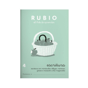 CUADERNO RUBIO A5 CALIGRAFÍA 4