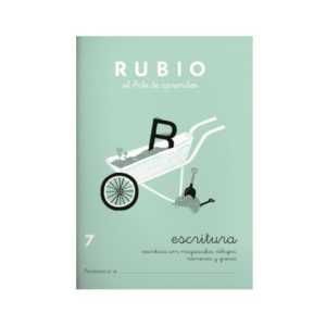 CUADERNO RUBIO A5 CALIGRAFÍA 7