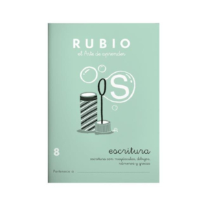 CUADERNO RUBIO A5 CALIGRAFÍA 8