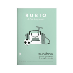 CUADERNO RUBIO A5 CALIGRAFÍA 9