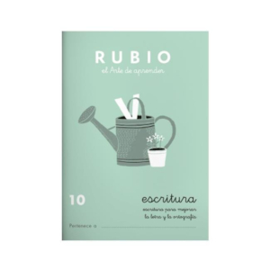 CUADERNO RUBIO A5 CALIGRAFÍA 10