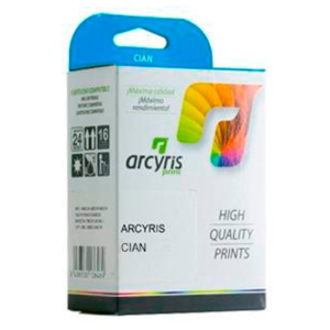 CARTUCHO ARCYRIS COMPATIBLE CON HP CD972AE CYAN REF. 1939