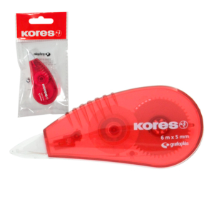 CORRECTOR EN CINTA KORES 5 MM X 6 M REF. 28051
