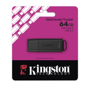 MEMORIA USB KINGSTON DATATRAVELER EXODIA 64 GB 3.2 GEN1
