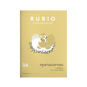 CUADERNO RUBIO A5 PROBLEMAS 3A