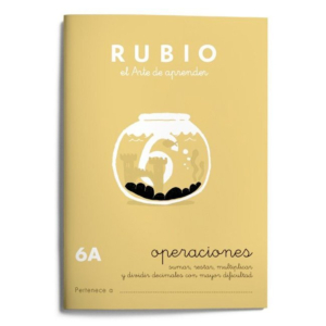 CUADERNO RUBIO A5 PROBLEMAS 6A