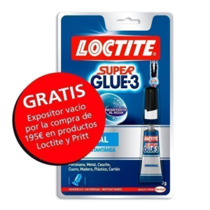 PEGAMENTO LOCTITE SUPERGLUE 3 G.