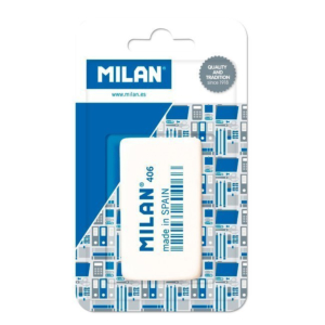 GOMA DE BORRAR MILAN 406 BLÍSTER DE 1 GOMA REF. 10305