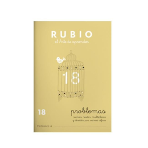 CUADERNO RUBIO A5 PROBLEMAS 18