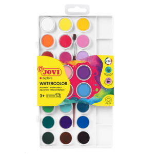 ACUARELAS JOVI 24 COLORES SURTIDOS REF. 800-24