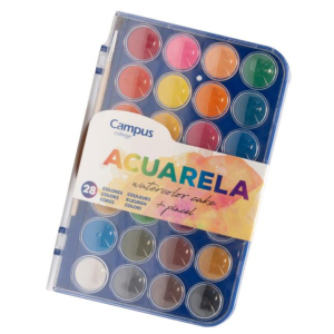 ACUARELAS CAMPUS COLLEGE 28 COLORES SURTIDOS REF. 630821