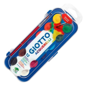 ACUARELAS GIOTTO 12 COLORES SURTIDOS REF. 351200