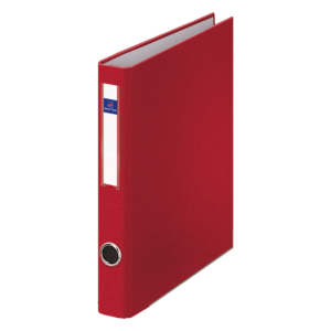CARPETA CARTÓN FORRADO MASTER PAPER FOLIO 2 ANILLAS 25 MM. ROJO REF. 9422