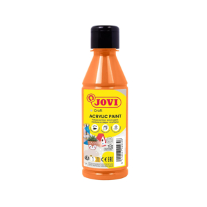 PINTURA ACRÍLICA JOVI DECOR ACRYL NARANJA 250 ML. REF. 68006