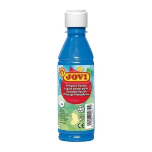 TÉMPERA LÍQUIDA JOVI CYAN 250 ML. REF. 50221