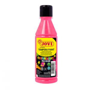 TÉMPERA FOSFORESCENTES JOVI ROSA 250 ML. REF. 51906