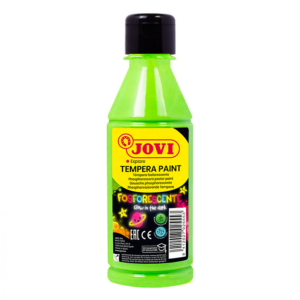 TÉMPERA FOSFORESCENTE JOVI VERDE 250 ML. REF. 51917