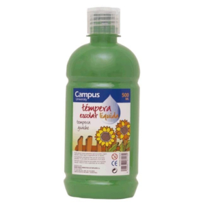TÉMPERA LÍQUIDA CAMPUS COLLEGE VERDE 500 ML. REF. G-500