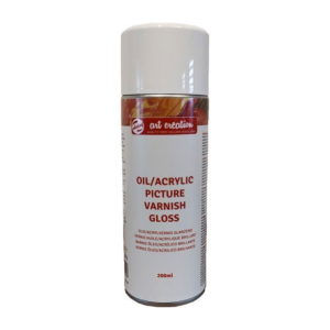BARNIZ BRILLO PARA CUADROS EN SPRAY 200 ML.