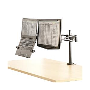 BRAZO DOBLE PARA MONITOR PROFESION