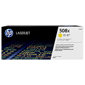 HP LASERJET M553 TONER 508X AMARILLO ALTA 9.500 PAGINAS ALTA CAPACIDAD
