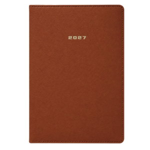 AGENDA ENCUADERNADA ST.TROPEZ DÍA PÁGINA 170 X 240 MM. MARRÓN REF. 3781