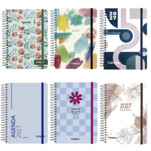 AGENDA ESPIRAL PLUS GRAPHIC DÍA PÁGINA 145 X 196 MM. SURTIDO REF. 3787