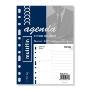 RECAMBIO DÍA PÁGINA PARA AGENDA MULTIFÍN REF. 3002