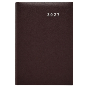 AGENDA ENCUADERNADA PLUS CLASSIC DÍA PÁGINA 150 X 210 MM. MARRÓN REF. 3770