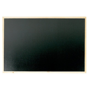 PIZARRA NEGRA CON MARCO DE MADERA PLUS 90 X 120 CM. REF. PM-706