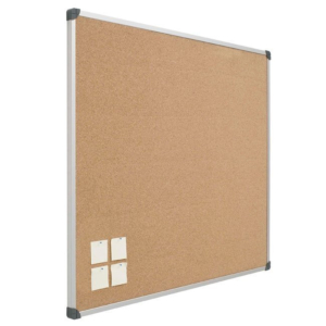 TABLERO DE CORCHO CON MARCO DE ALUMINIO PLANNING SISPLAMO 60 X 80 CM. REF. 765-1