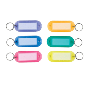 LLAVEROS PORTAETIQUETAS COLORES SURTIDOS REF. SR-202