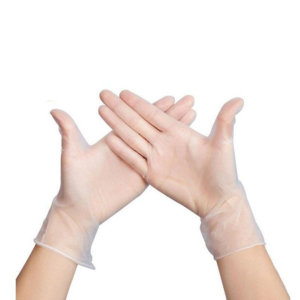 GUANTES DE VINILO GRANDE (100 UD.)