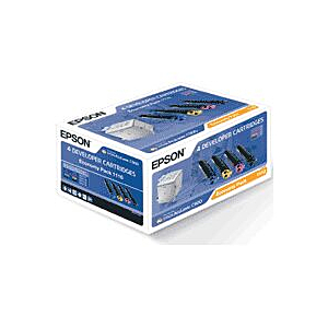 EPSON ACULASER C-900 TONER, PACK 4 COLORES BAJA CAPACIDAD