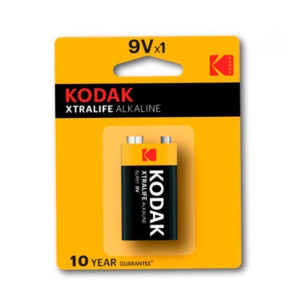 PILA KODAK XTRALIFE ALCALINA 6LR61 9 V.