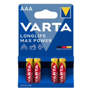 PILA VARTA ALCALINA MAX POWER LR-03 AAA 1,5 V.
