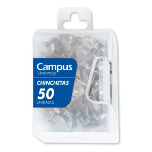 CHINCHETAS CROMADAS CAMPUS UNIVERSITY REF. 2/50