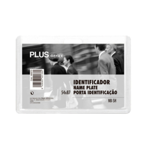 PORTACARNETS PLUS HORIZONTAL RÍGIDO 54 X 87 MM.