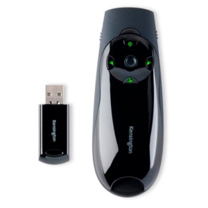 PRESENTADOR INALÁMBRICO KENSINGTON + PUNTERO LÁSER VERDE REF. K72426EU  